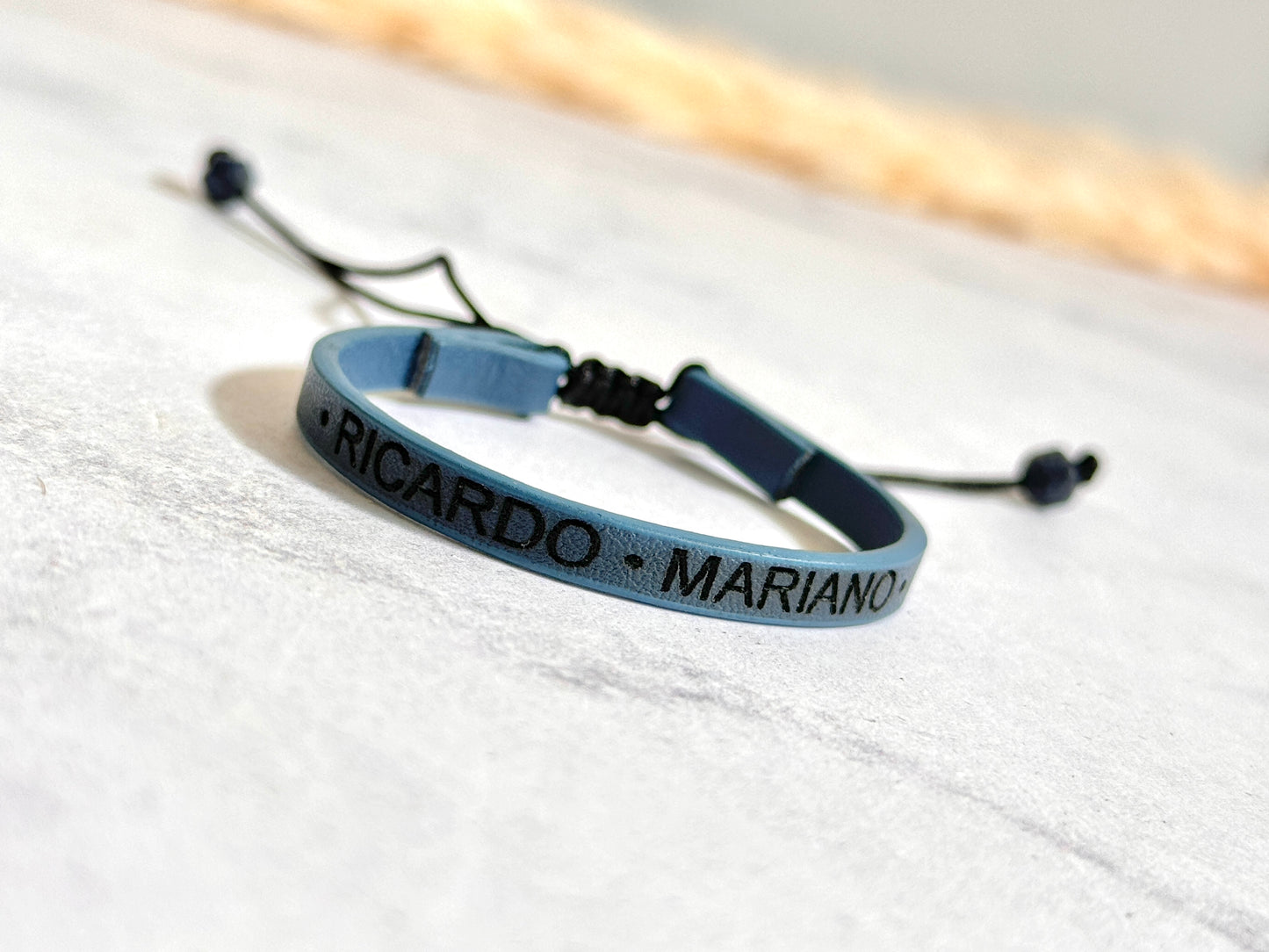 Pulsera de Piel personalizada