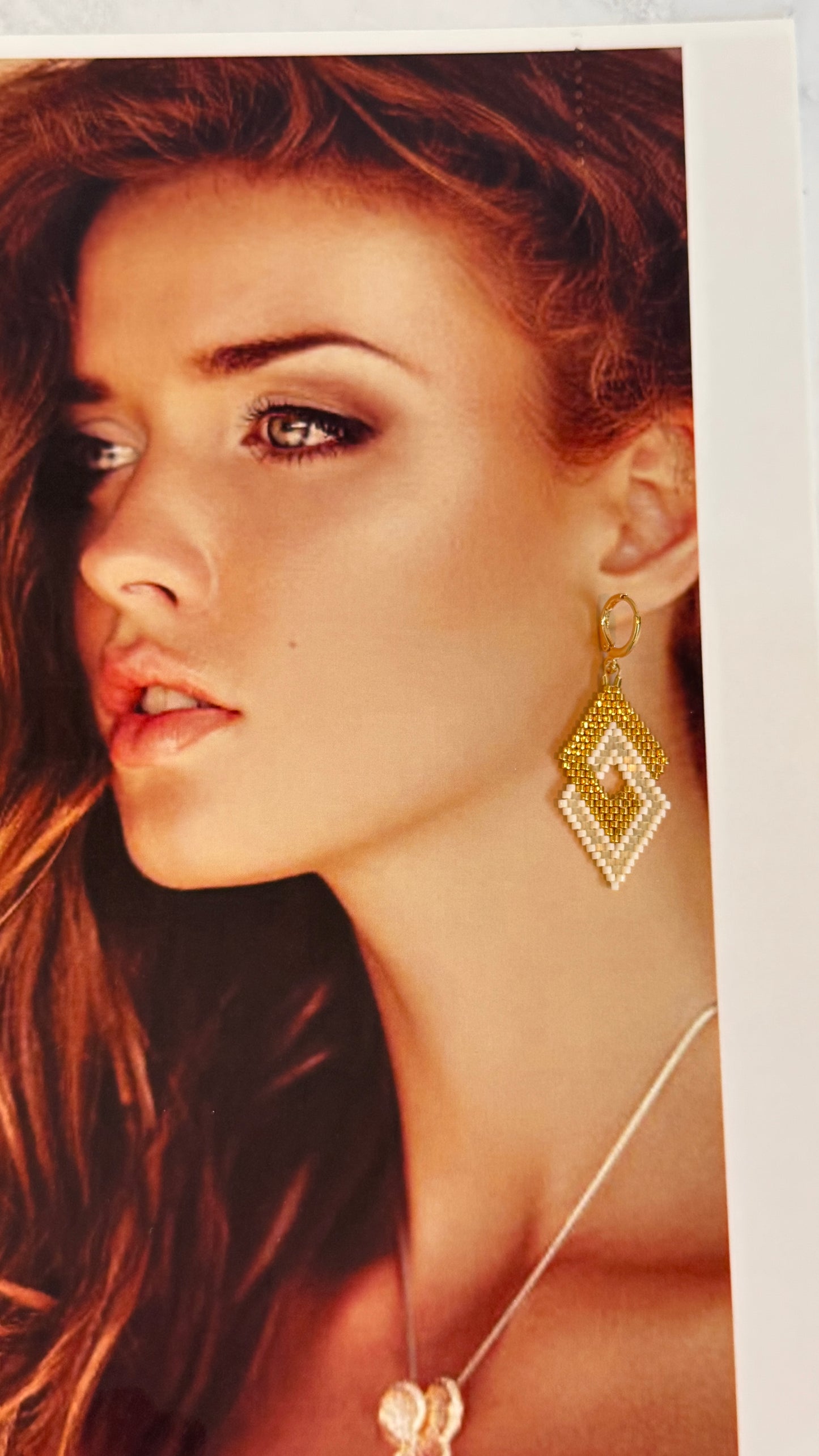Aretes Doble Rombo