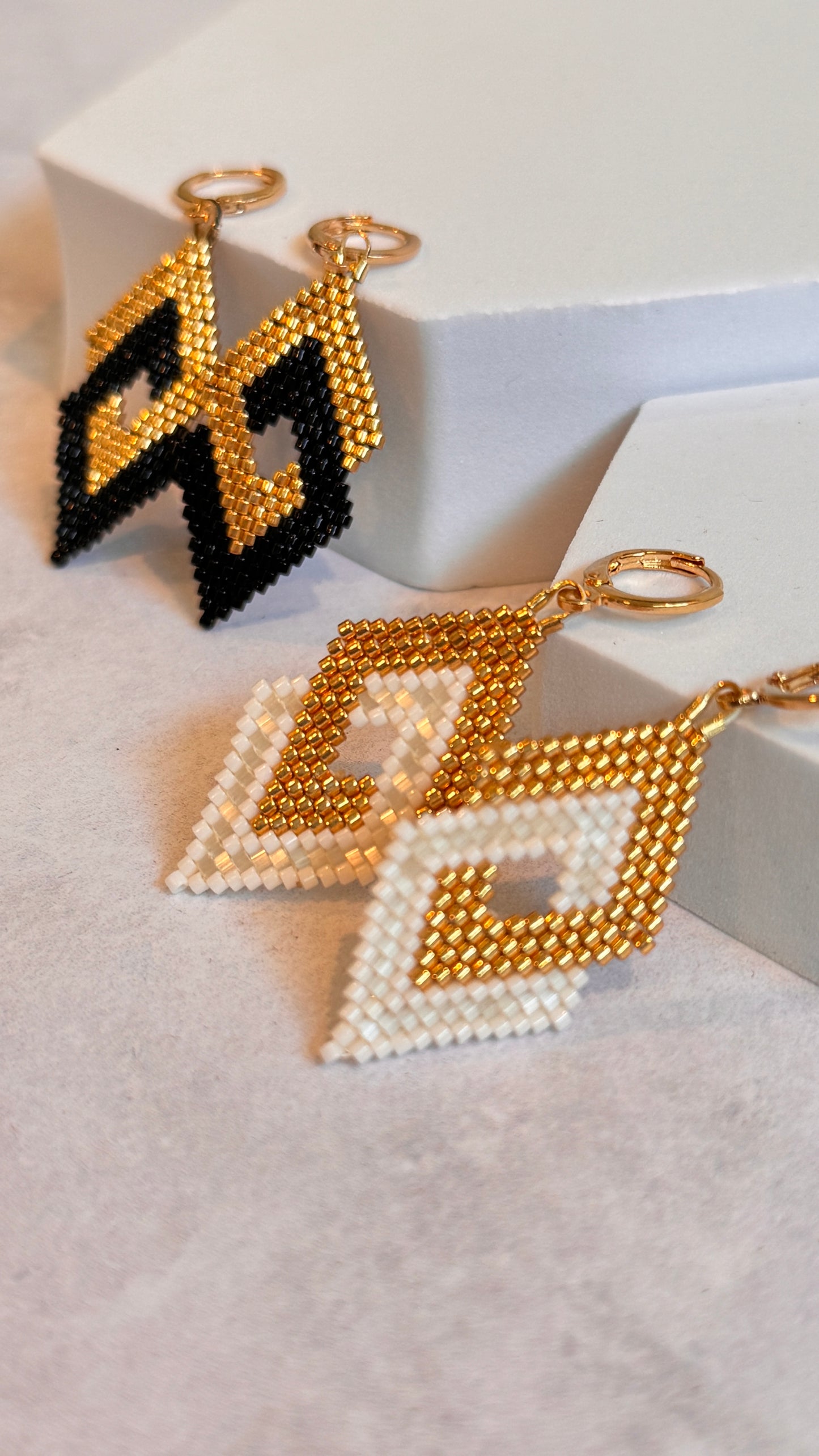Aretes Doble Rombo