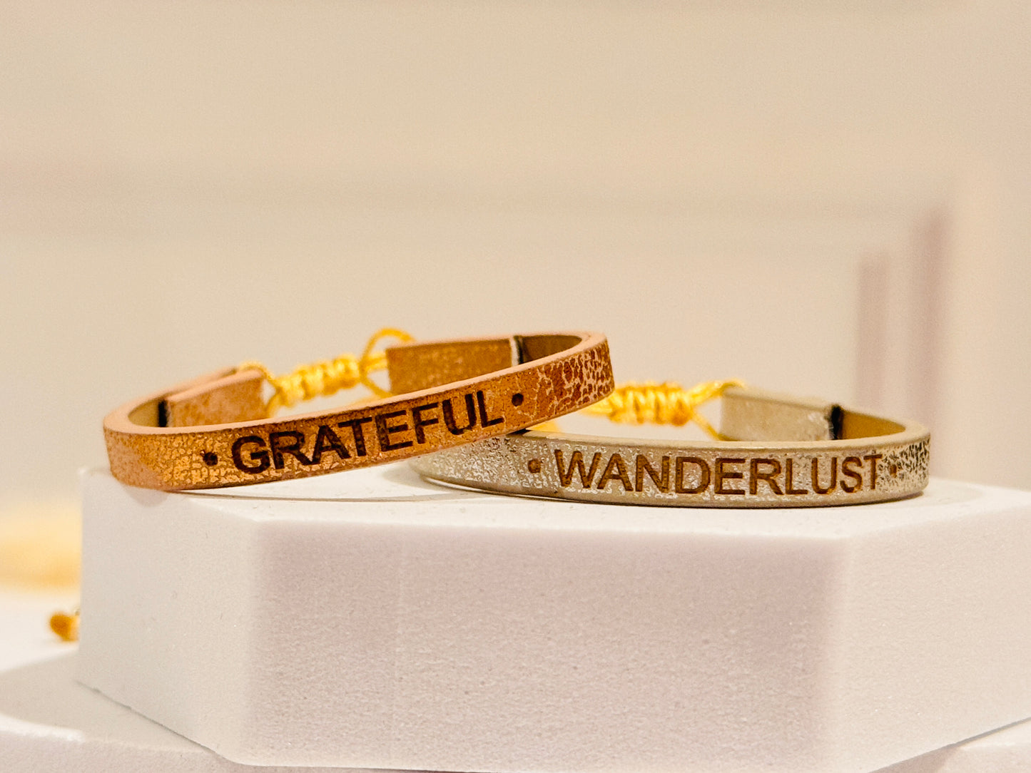 Pulsera de Piel personalizada