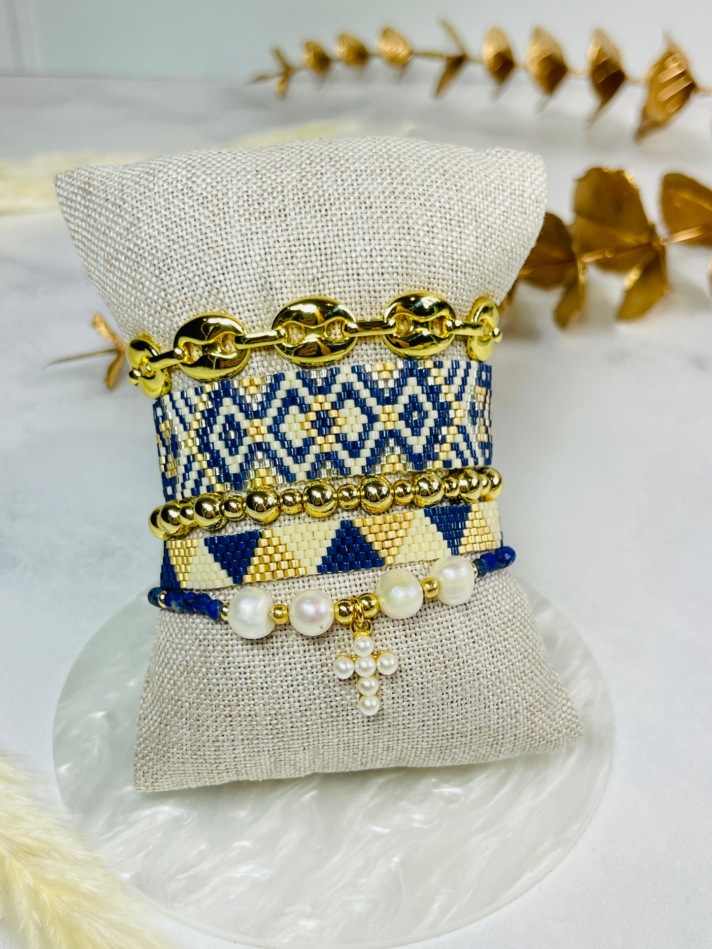 Set Indigo Azul